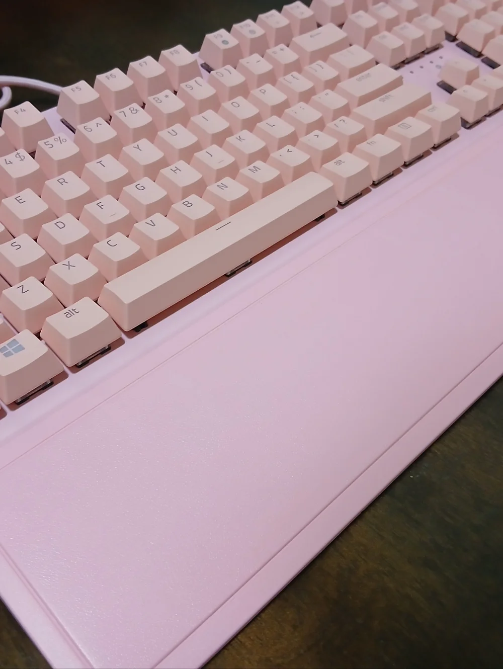 Razer Blackwidow V3 Quartz Mechanical Gaming Keyboard Green Switch PINK